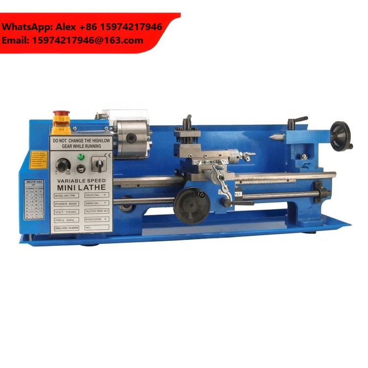 Mini Metal Lathe 7X14 - Автоматический горизонтальный настольный мини-токарный станок по