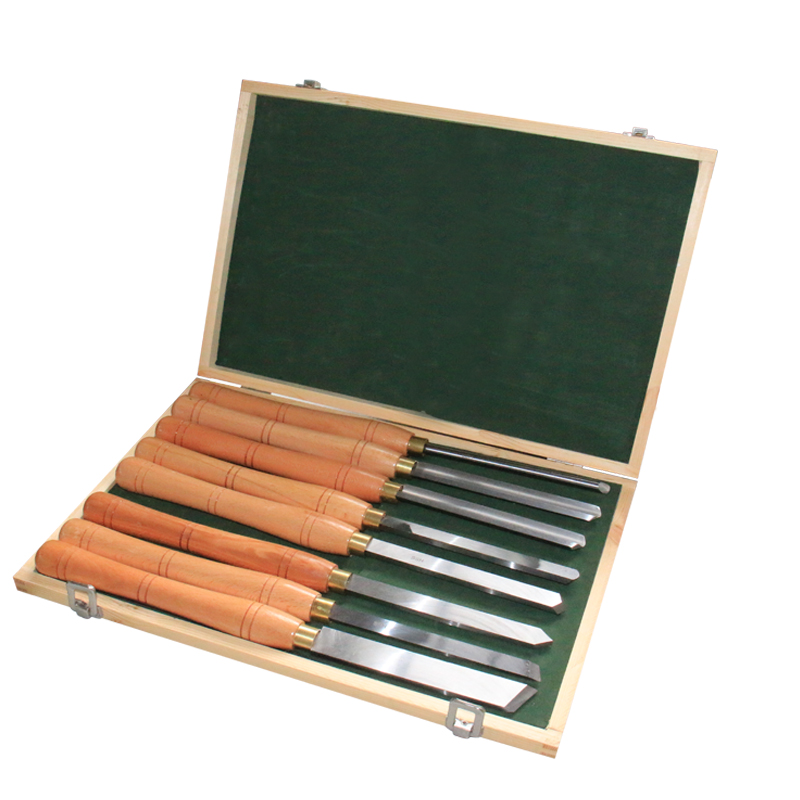 Woodturning Tools Set Hss - Набор из 8 токарных резцов HSS