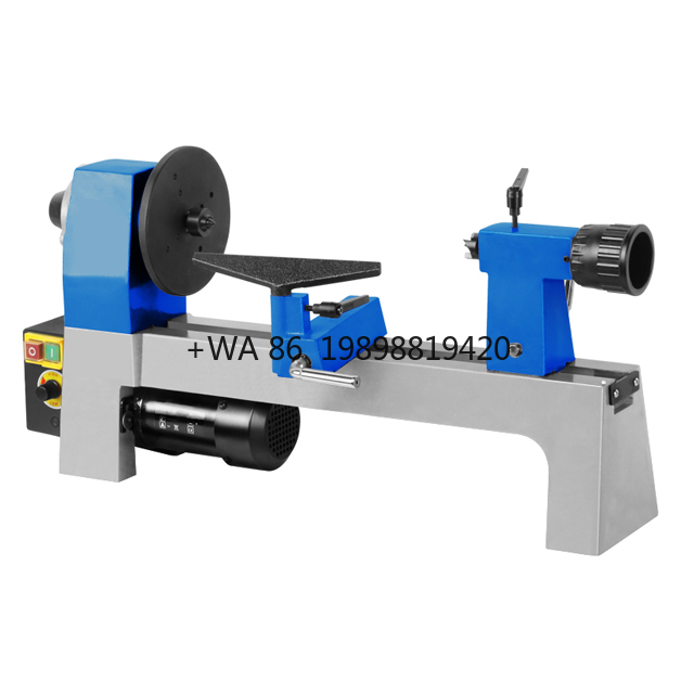 Woodworking Lathe Variable Speed 550W - Регулировка скорости 550 Вт 8-дюймовый мини-деревянный