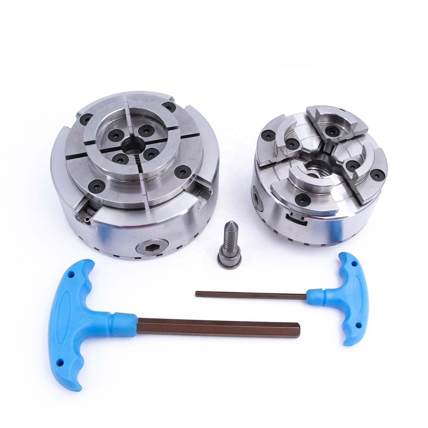 Wood Lathe Chuck 4 Jaw - Станки с резьбой 1''-8 M33, патроны