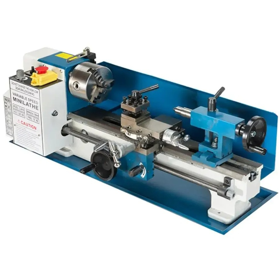 Bench Lathe 750W Metal - Металлообрабатывающий токарный станок 7*14 дюймов, 750