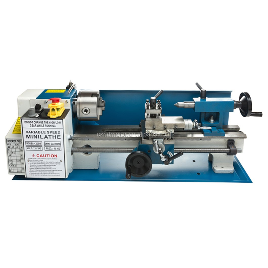 Bench Lathe 750W Metal - Токарный станок по металлу 0618 с