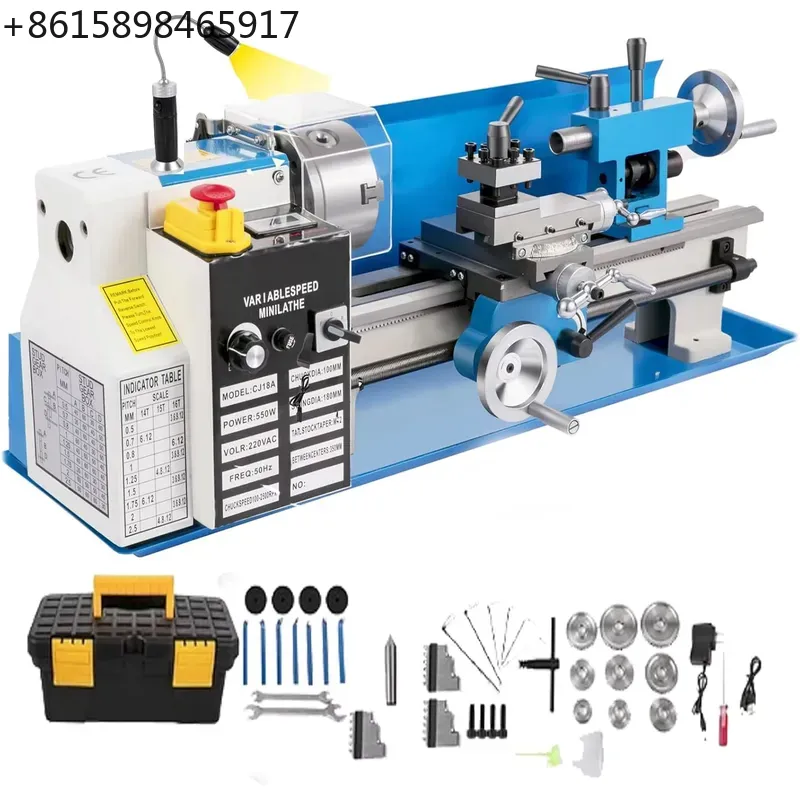 Mini Metal Lathe 7X14 - Модернизированный мини-токарный станок по металлу 7X14,
