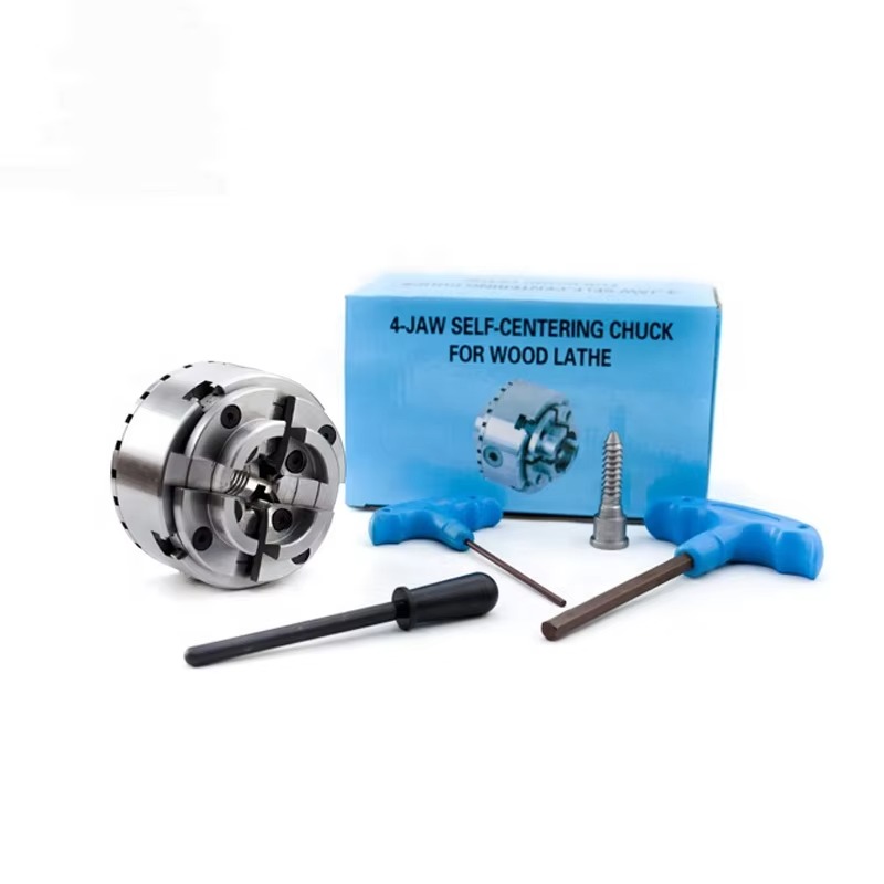 Wood Lathe Chuck 4 Jaw - 4-х патронный самоцентрирующийся патрон для фрезерных