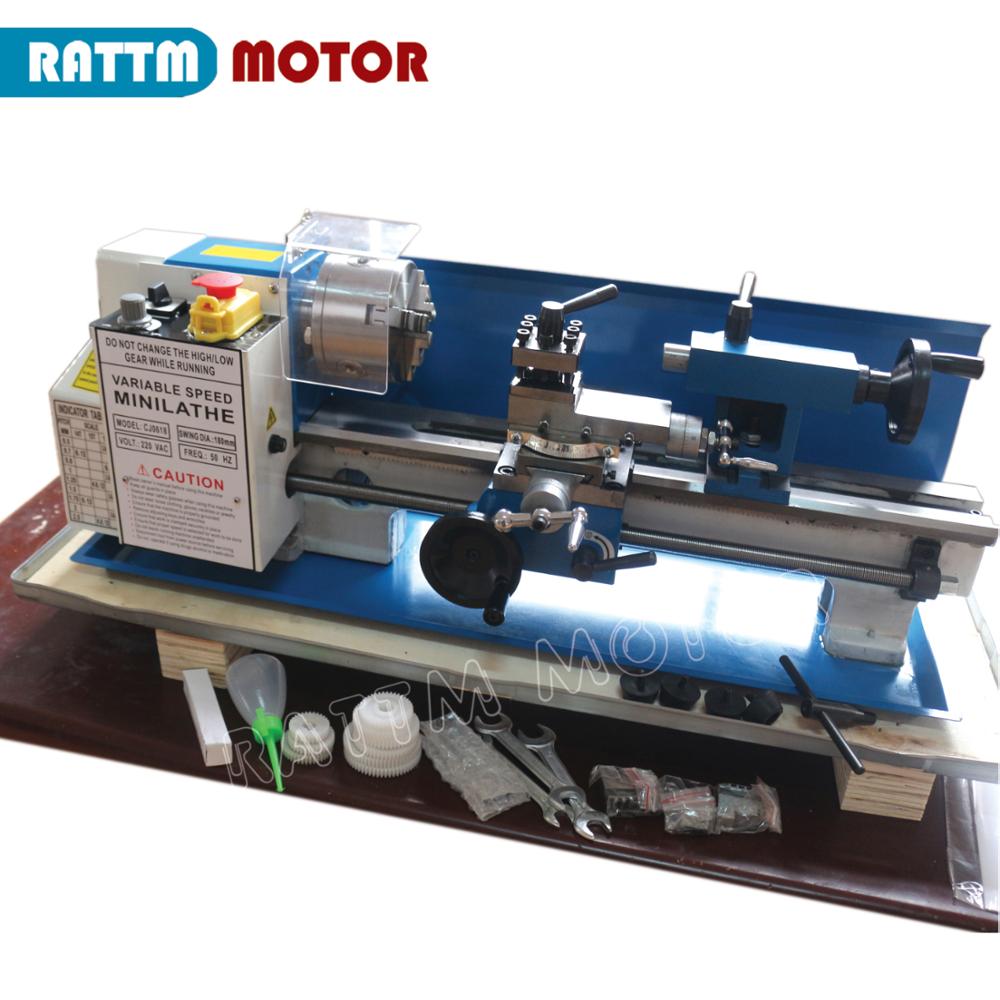 Woodworking Lathe Variable Speed 550W - Мини-токарный станок CJ 0618 550Вт 7