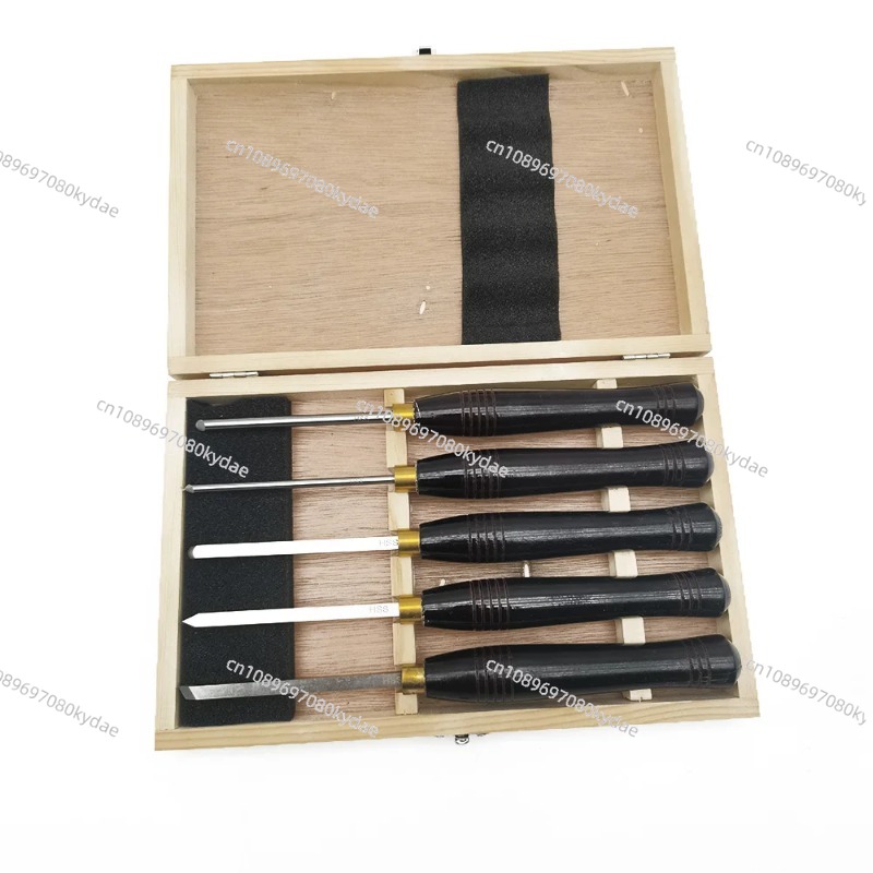 Woodturning Tools Set Hss - Набор из 5 токарных резцов HSS