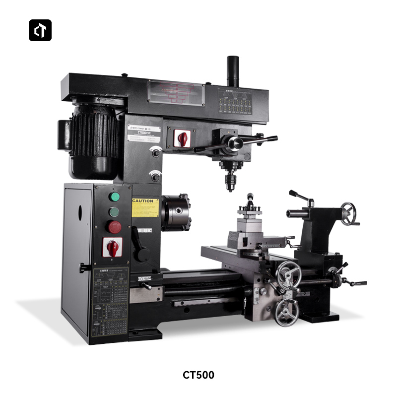 CT500 – настольный токарно-фре – обзор и цена Bench Lathe 750W Metal