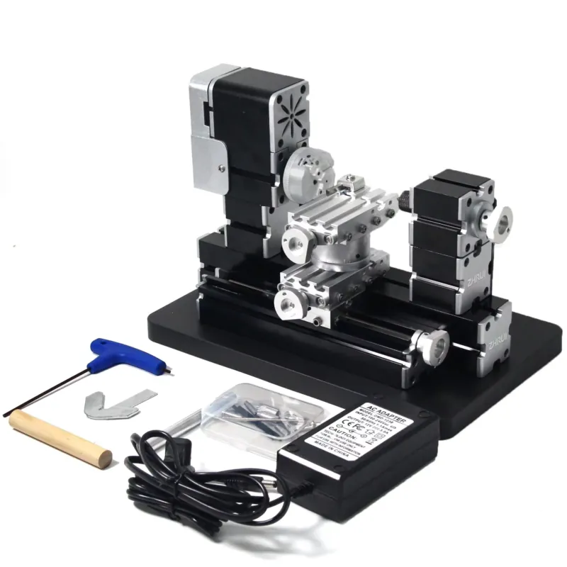 Высокомощный мини-токарный ста – обзор и цена Cnc Wood Lathe Machine