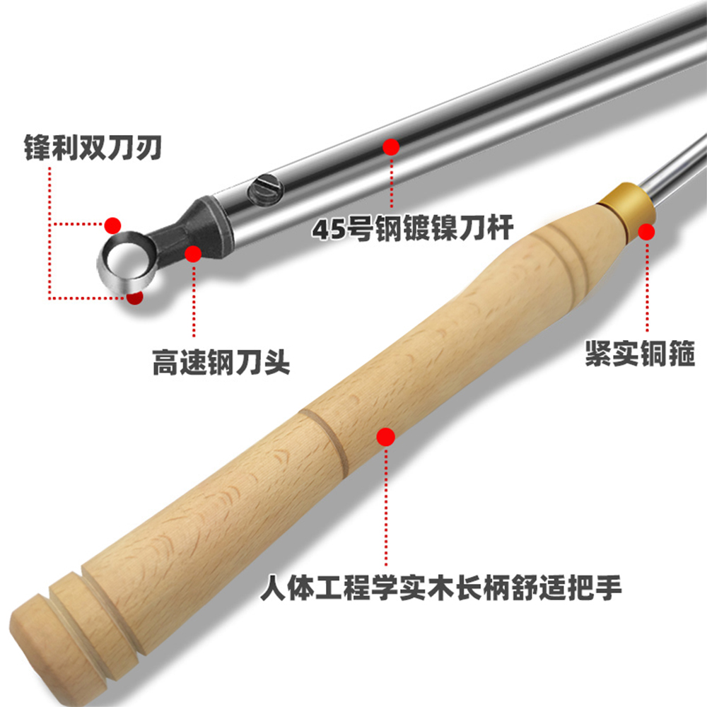 Деревянное ротационное долото  – обзор и цена Woodturning Tools Set Hss