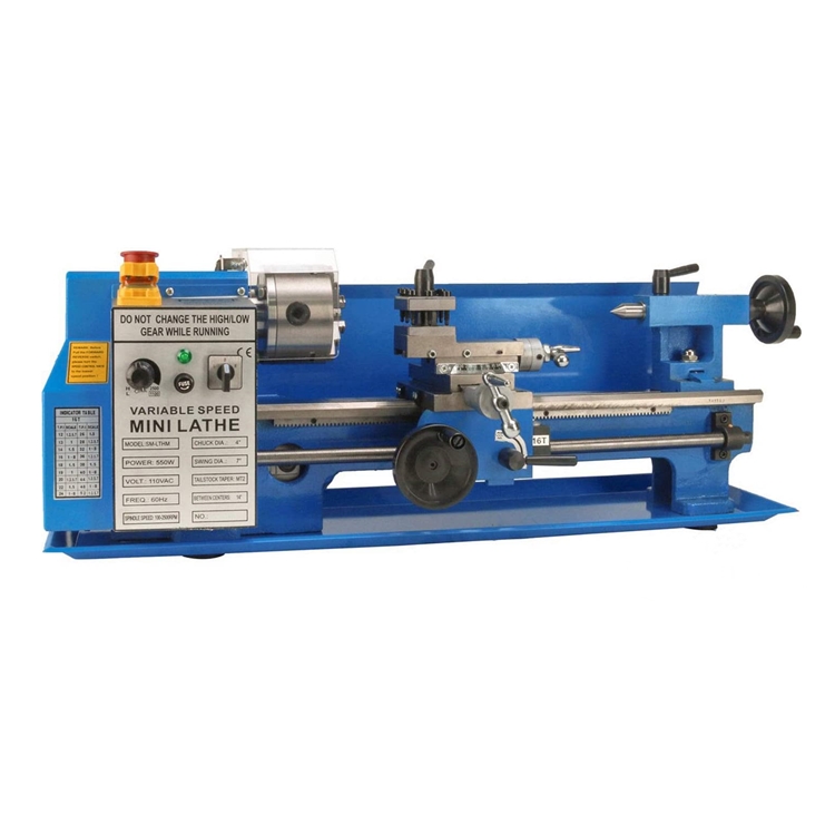 Автоматический горизонтальный  – обзор и цена Mini Metal Lathe 7X14