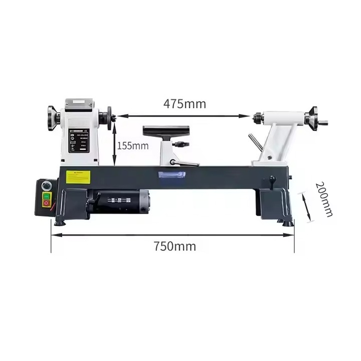 Мини-токарный станок по дереву – обзор и цена Woodworking Lathe Variable Speed 550W