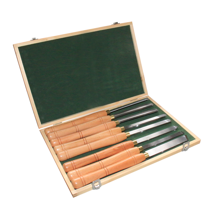 Набор из 8 токарных резцов HSS – обзор и цена Woodturning Tools Set Hss