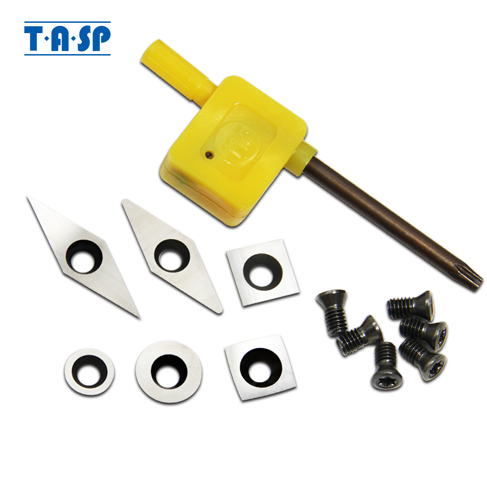 Набор твердосплавных резаков T – обзор и цена Woodturning Tools Set Hss