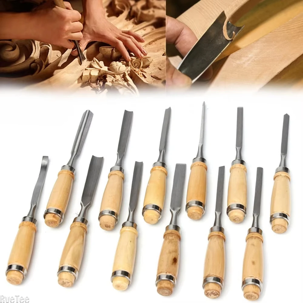 HSS 60HRC резьба по дереву руч – обзор и цена Woodturning Tools Set Hss