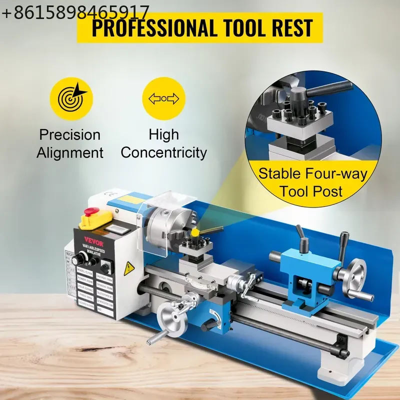 Мини-токарный станок SIHAO 7x1 – обзор и цена Mini Metal Lathe 7X14