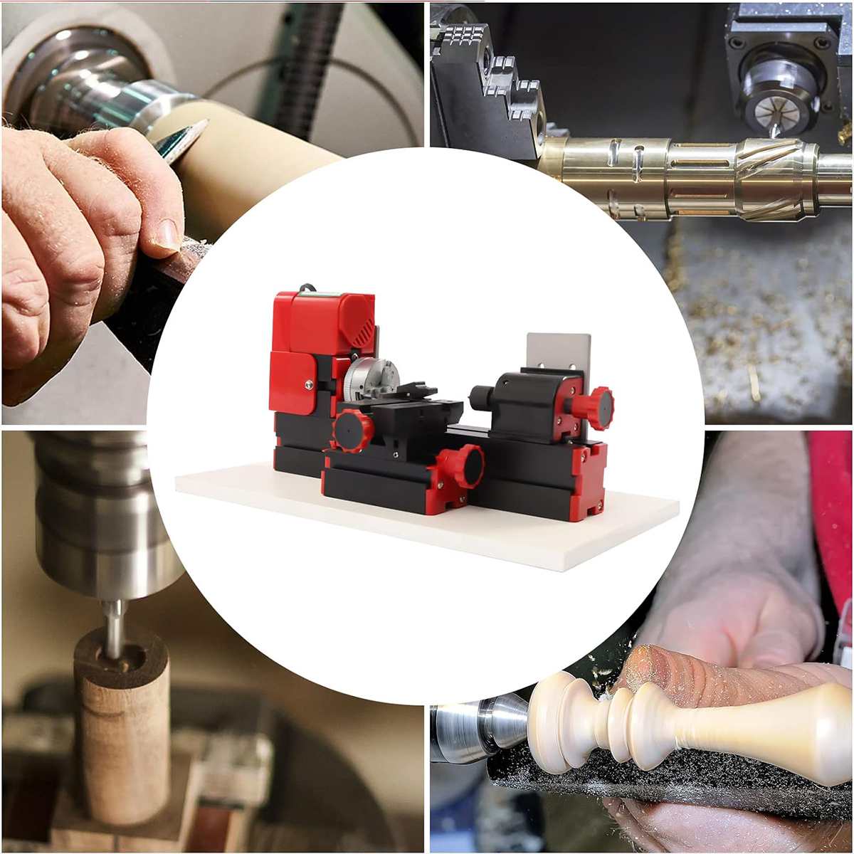 Высокоскоростной мини-токарный – обзор и цена Cnc Wood Lathe Machine