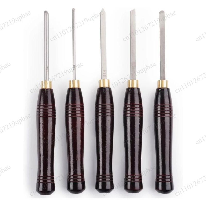 Набор из 5 токарных резцов из  – обзор и цена Woodturning Tools Set Hss