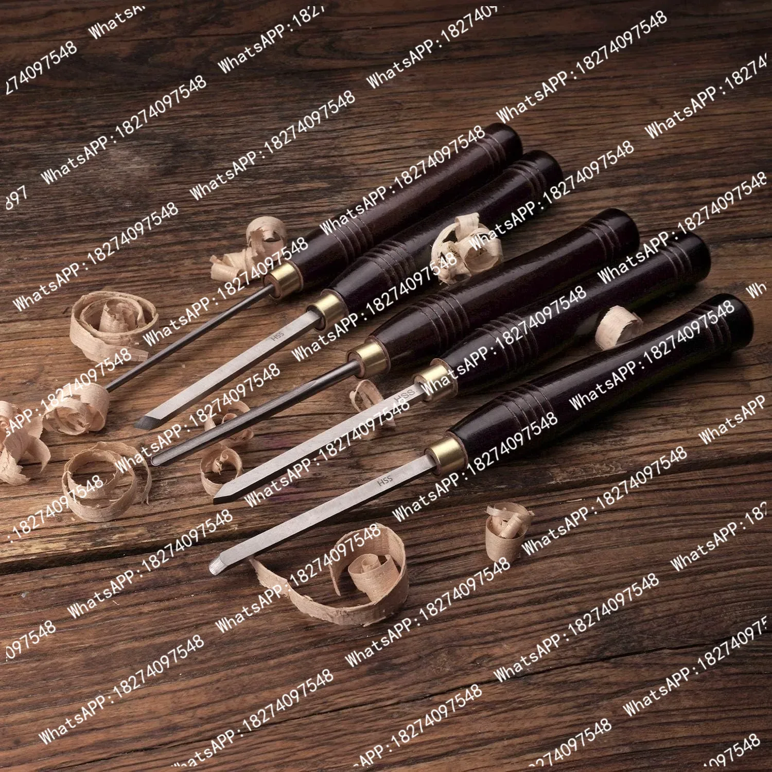 Набор из 5 инструментов для то – обзор и цена Woodturning Tools Set Hss