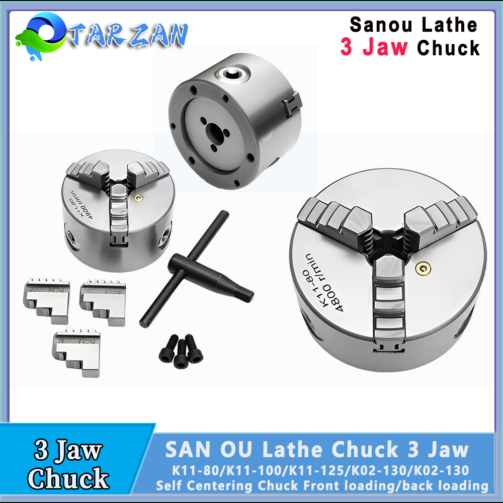 Самоцентрирующийся токарный па – обзор и цена Lathe Chuck 3 Jaw 125Mm