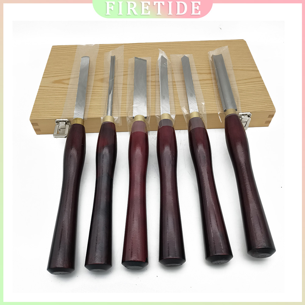 Набор из 6 инструментов для то – обзор и цена Woodturning Tools Set Hss