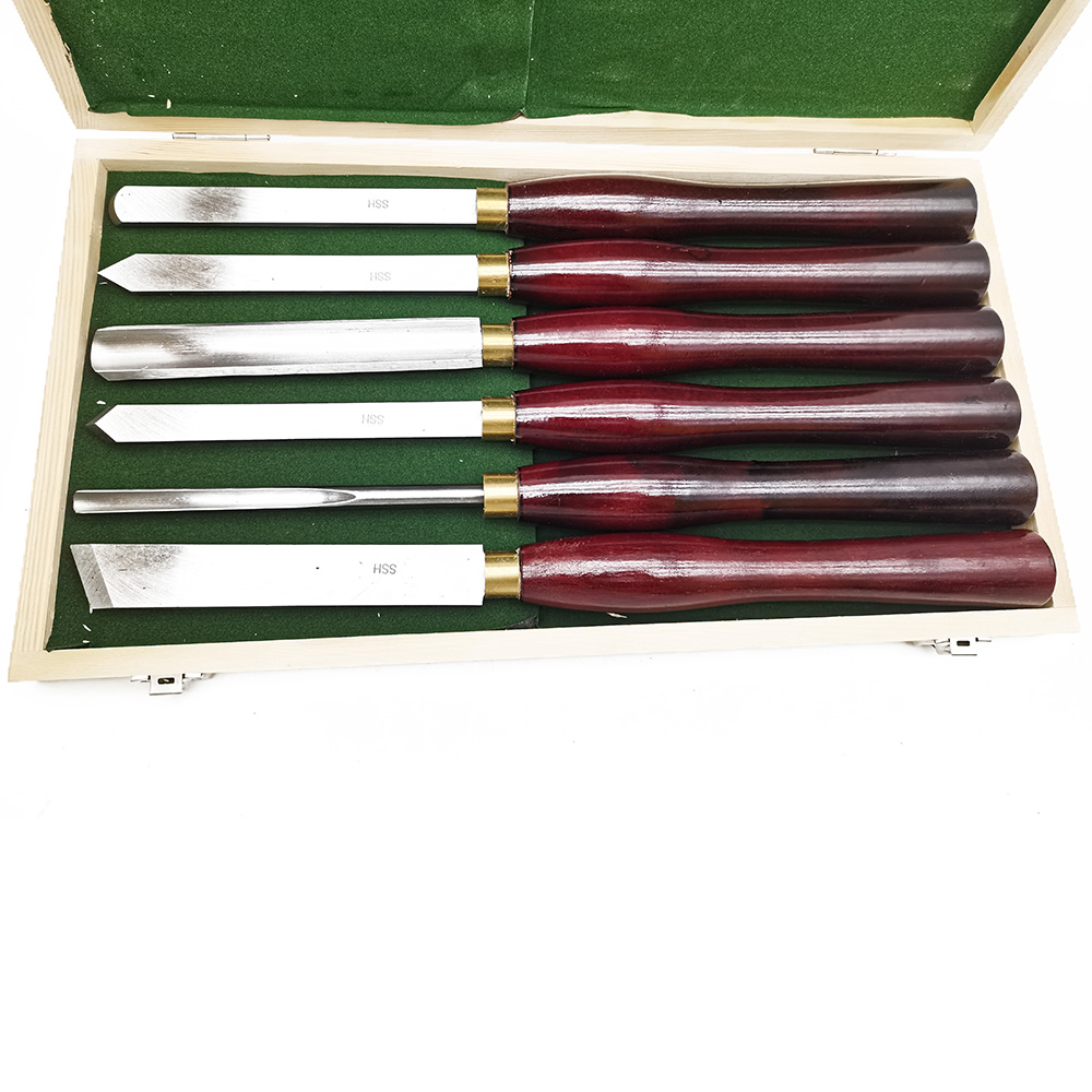 Набор из 6 инструментов для то – обзор и цена Woodturning Tools Set Hss